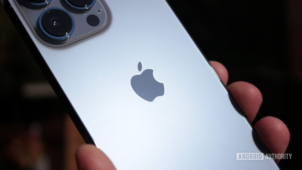 iPhone 13 Pro apple logo